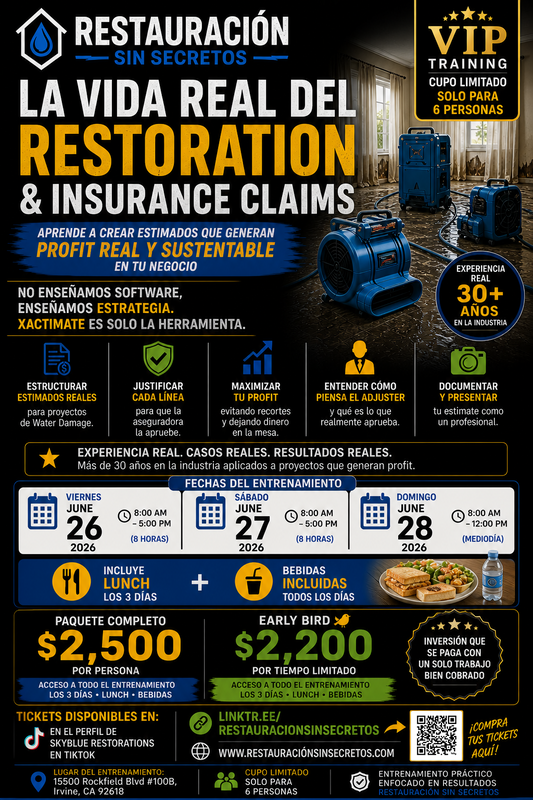 VIP Training- Restauracion Sin Secretos-June